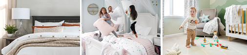 Curated Bedding Sets for Adults, Kids and Baby